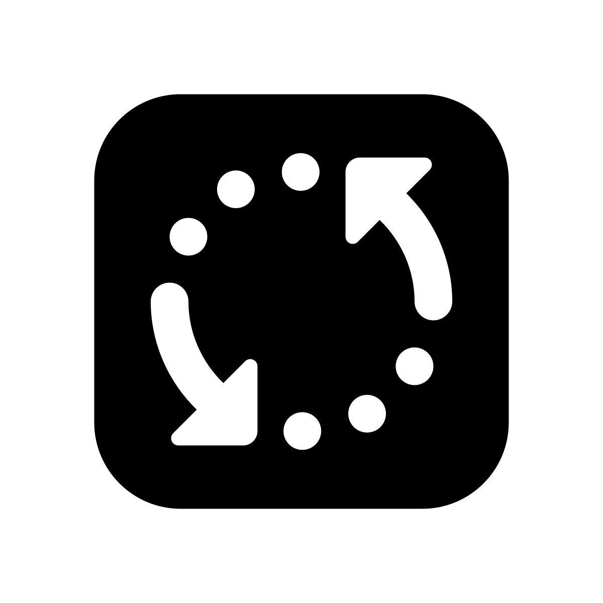 ios 17 glyph style face swapper icon