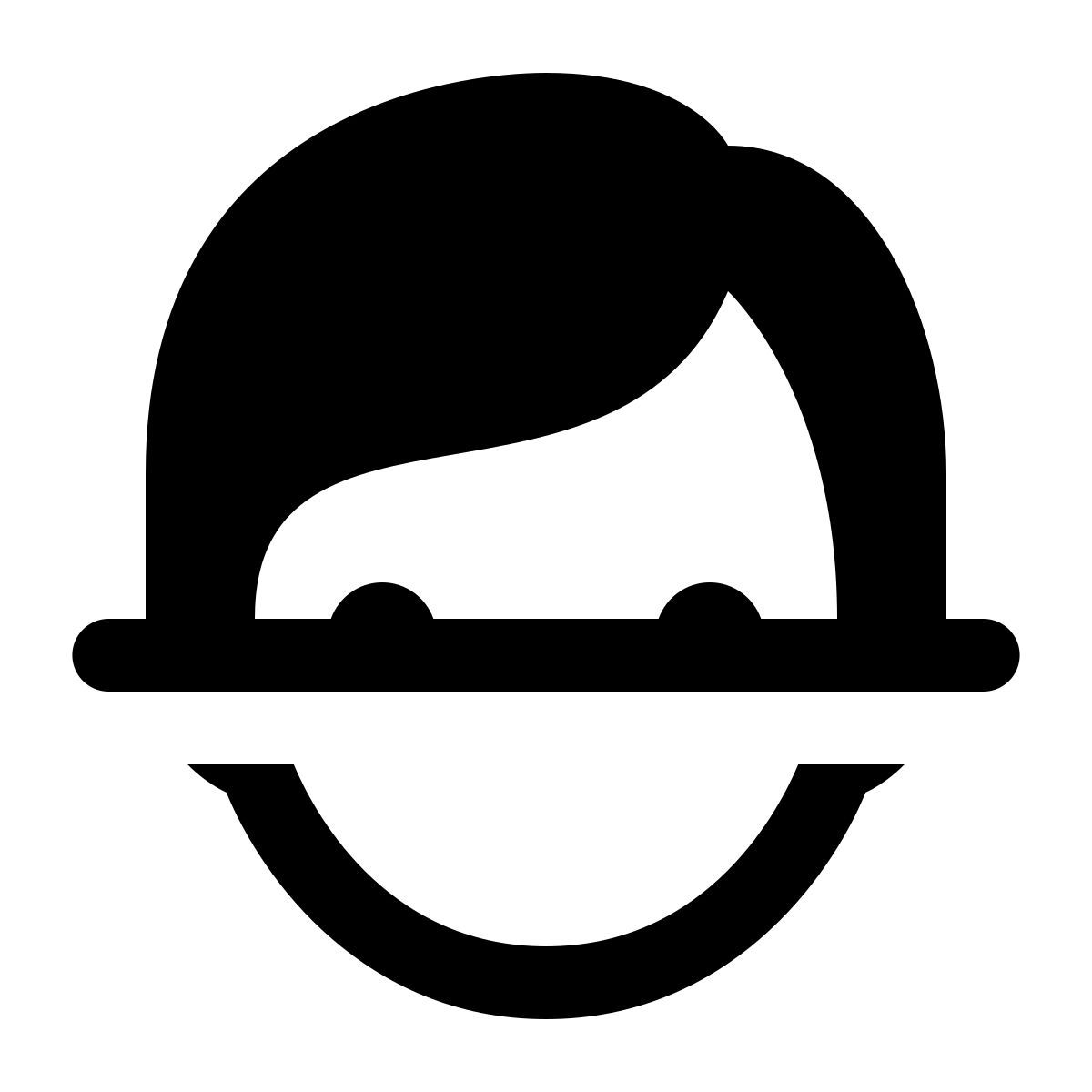 ios 17 glyph style scan de reconocimiento facial icon