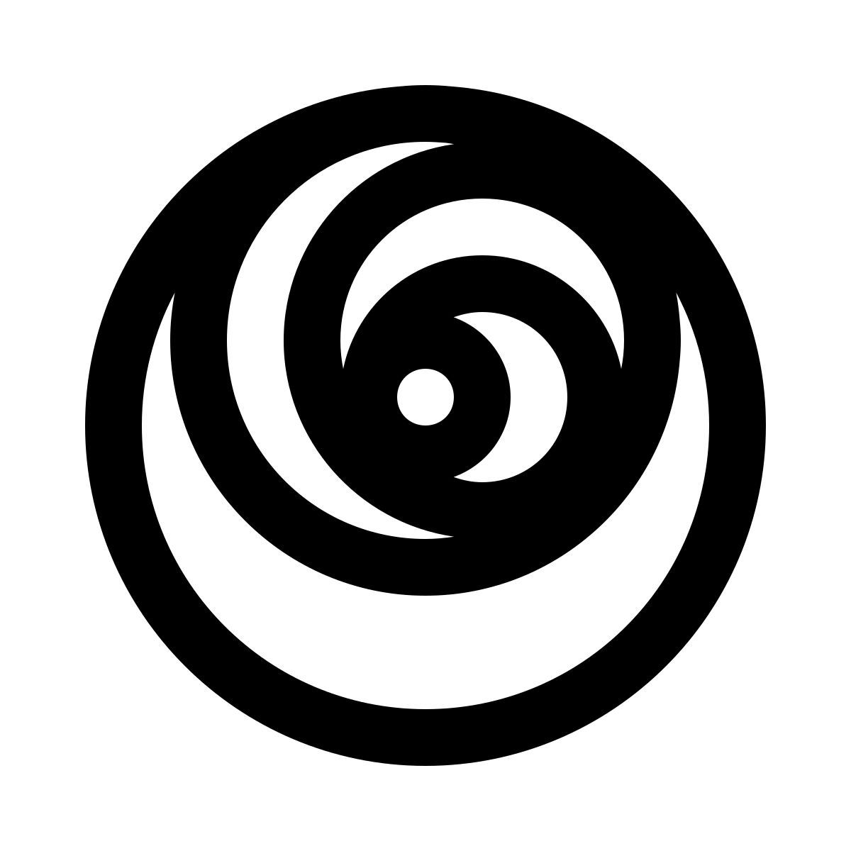 ios 17 glyph style círculos icon