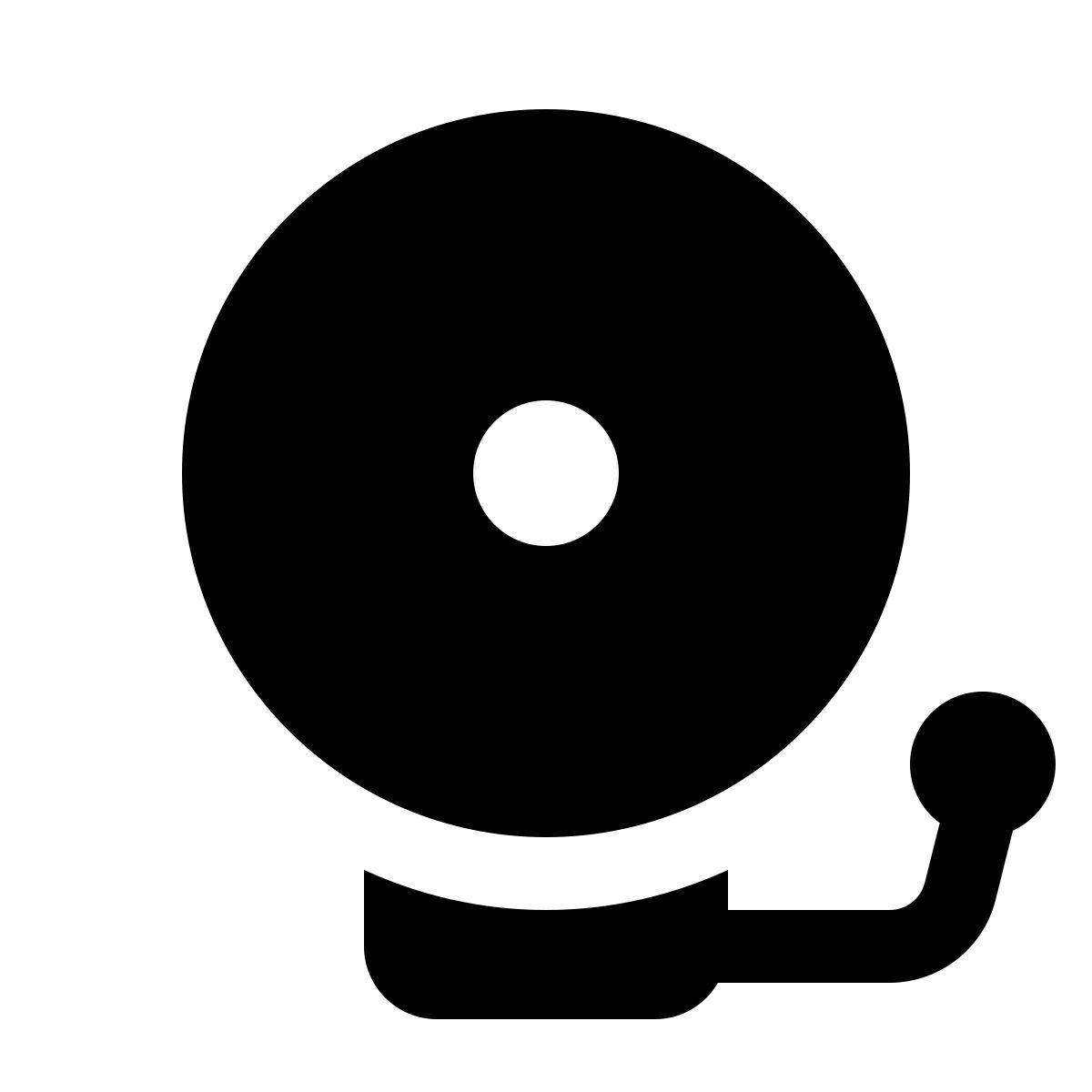 ios 17 glyph style feueralarm icon