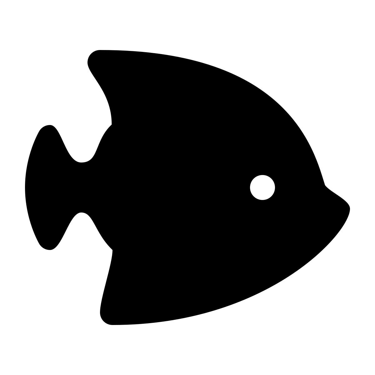 ios 17 glyph style 鱼 icon