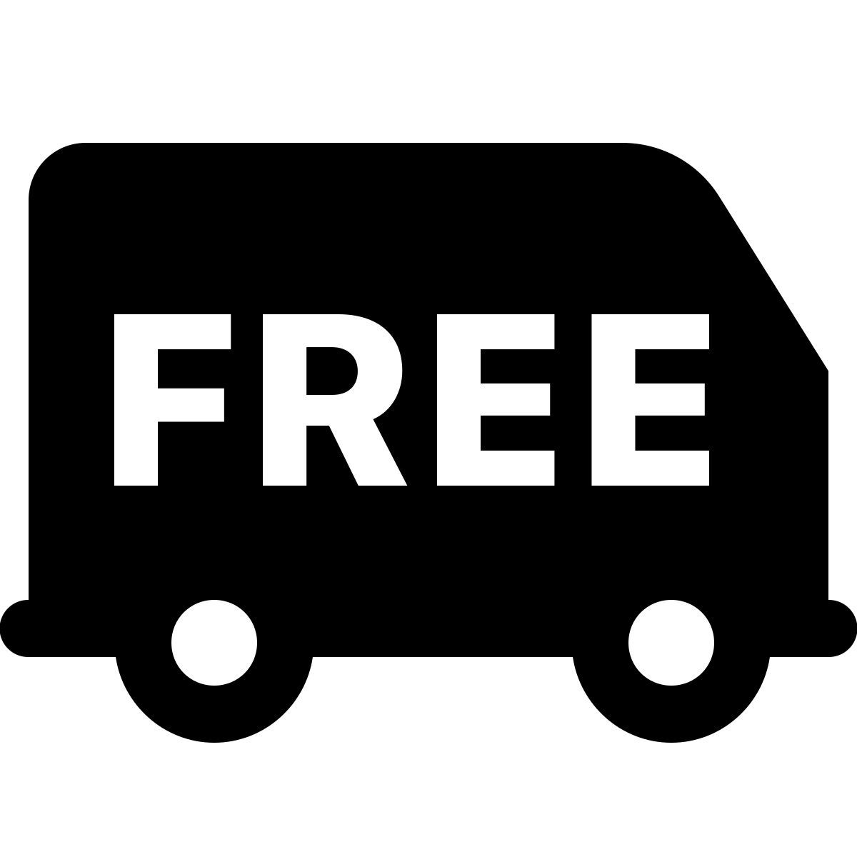 ios 17 glyph style free shipping icon