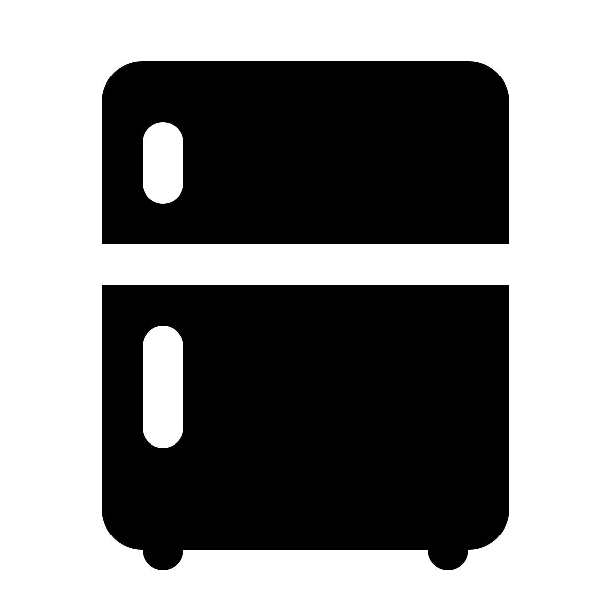 ios 17 glyph style refrigerador icon