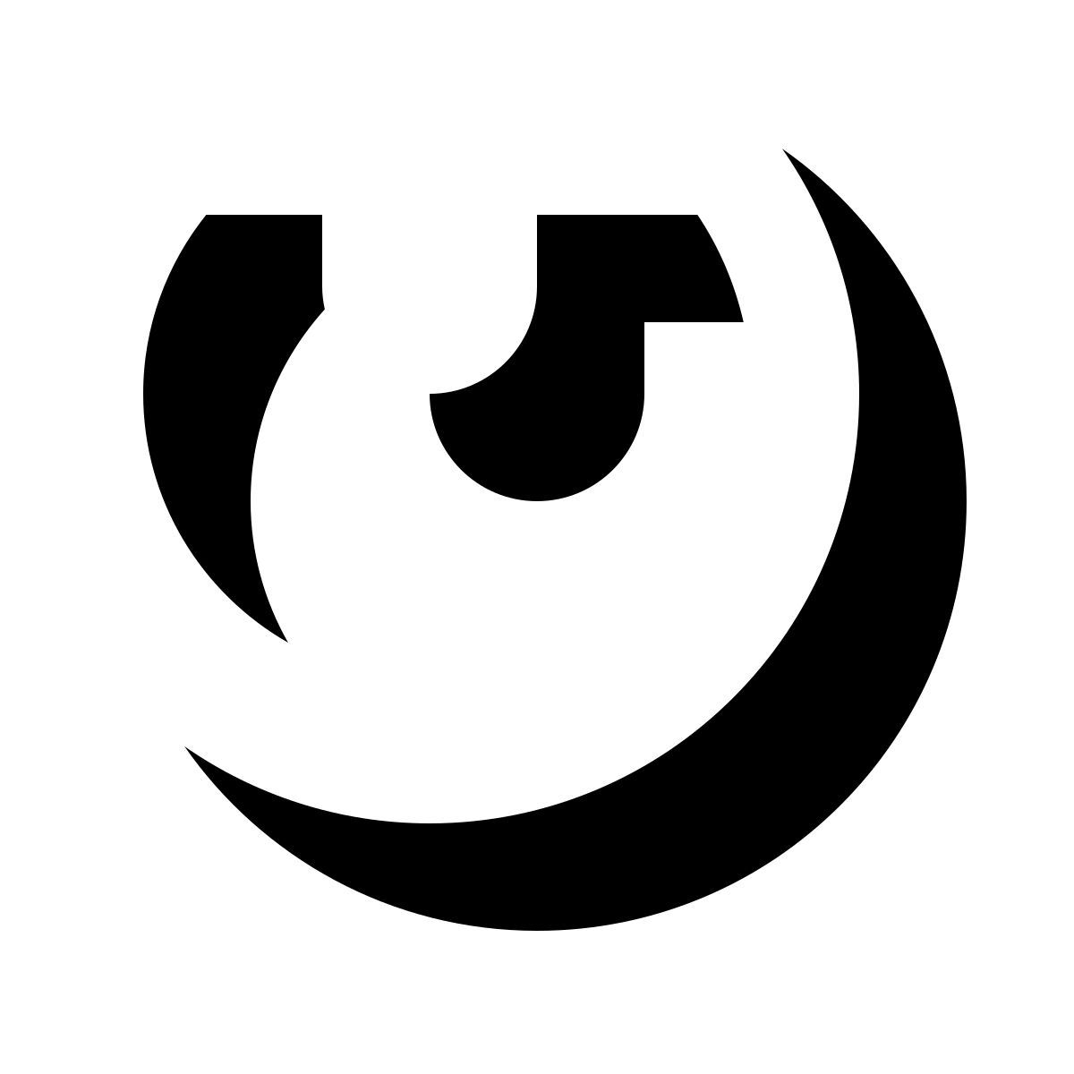 ios 17 glyph style 天才 icon