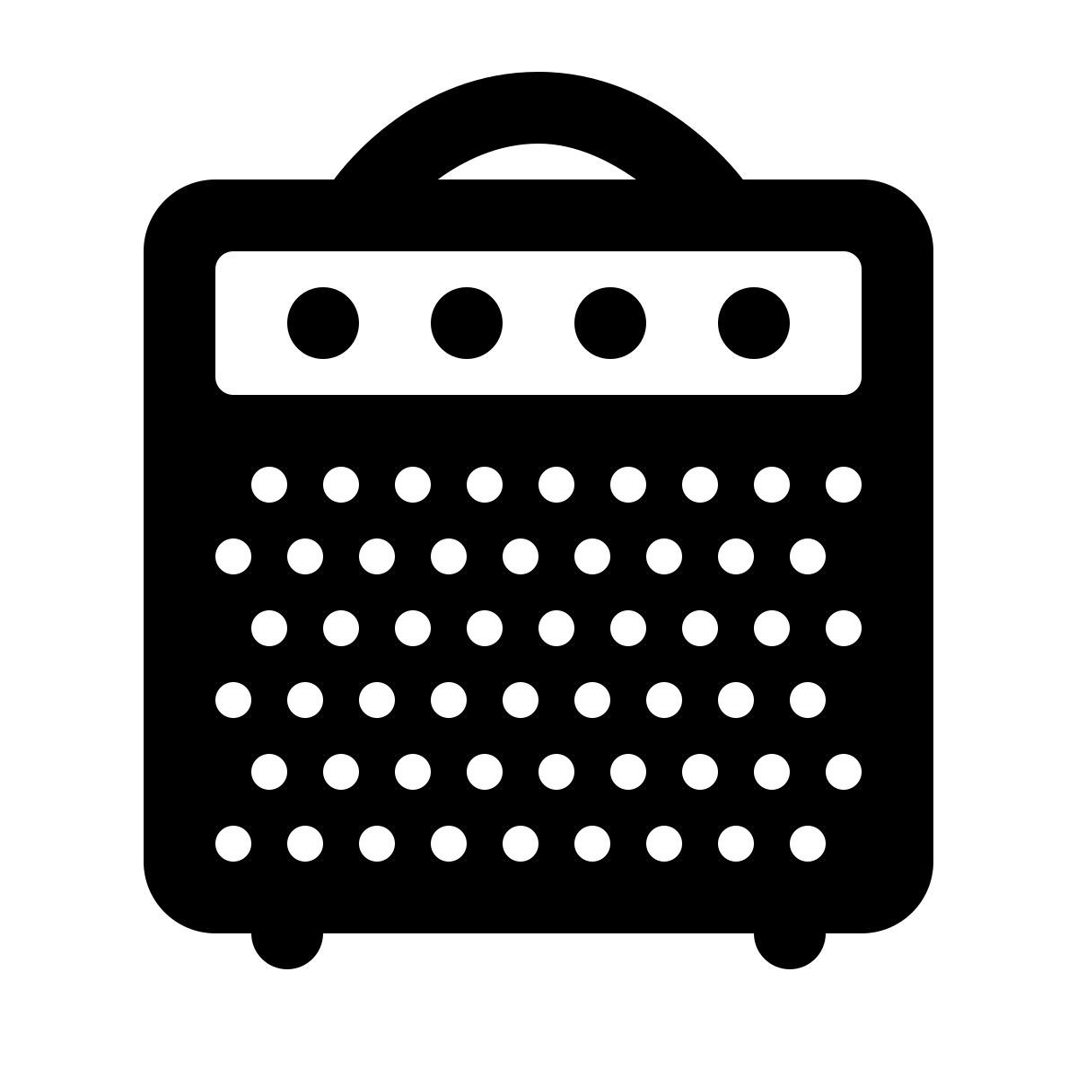 ios 17 glyph style amplificatore icon