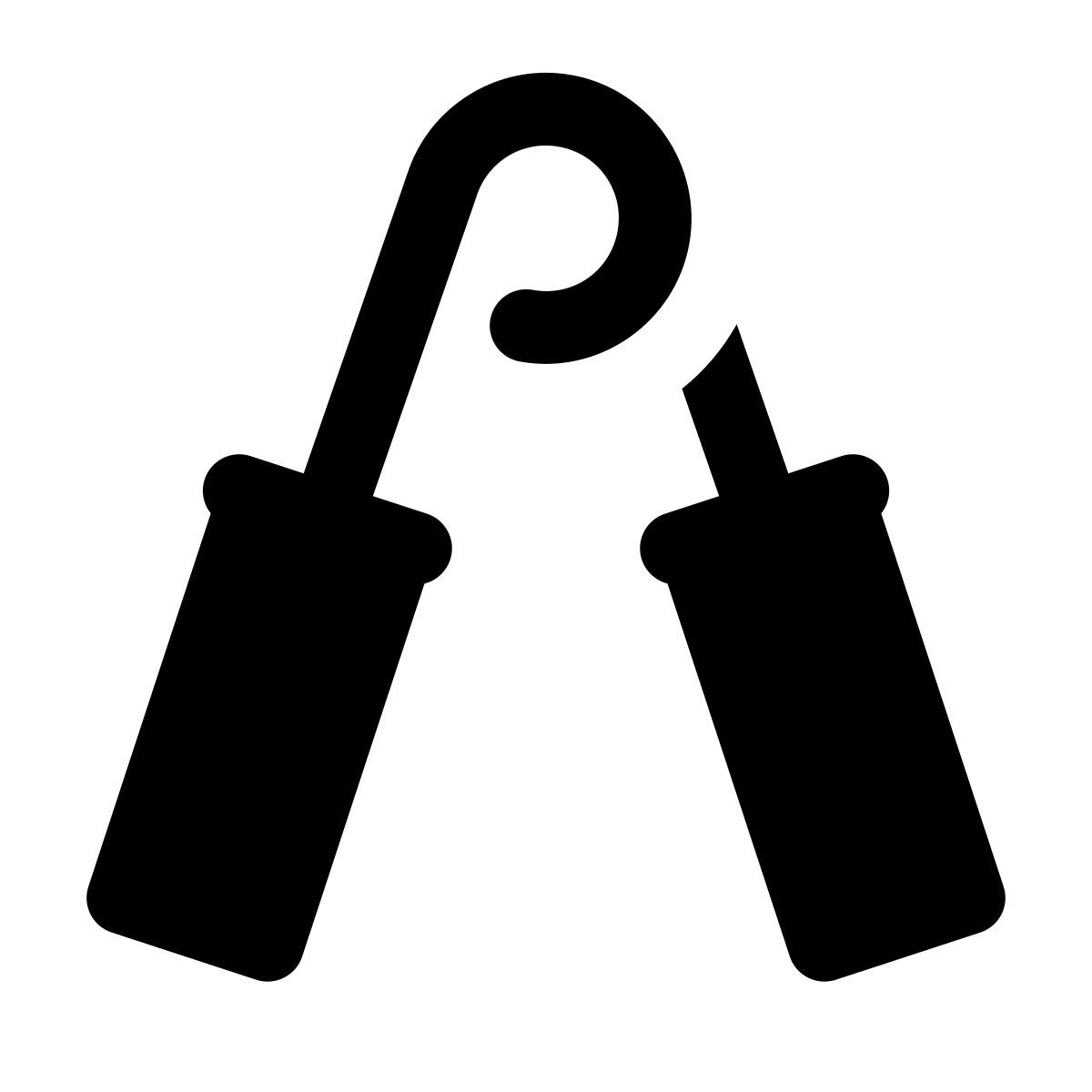 ios 17 glyph style 손 그립 icon