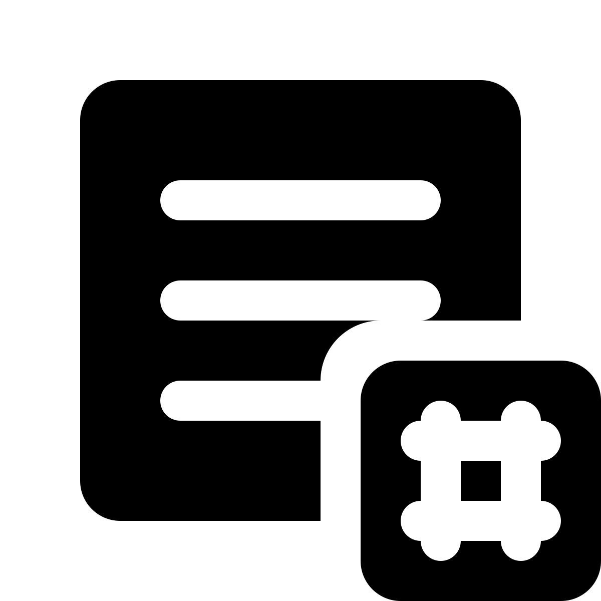 ios 17 glyph style feed actividad de hashtag icon