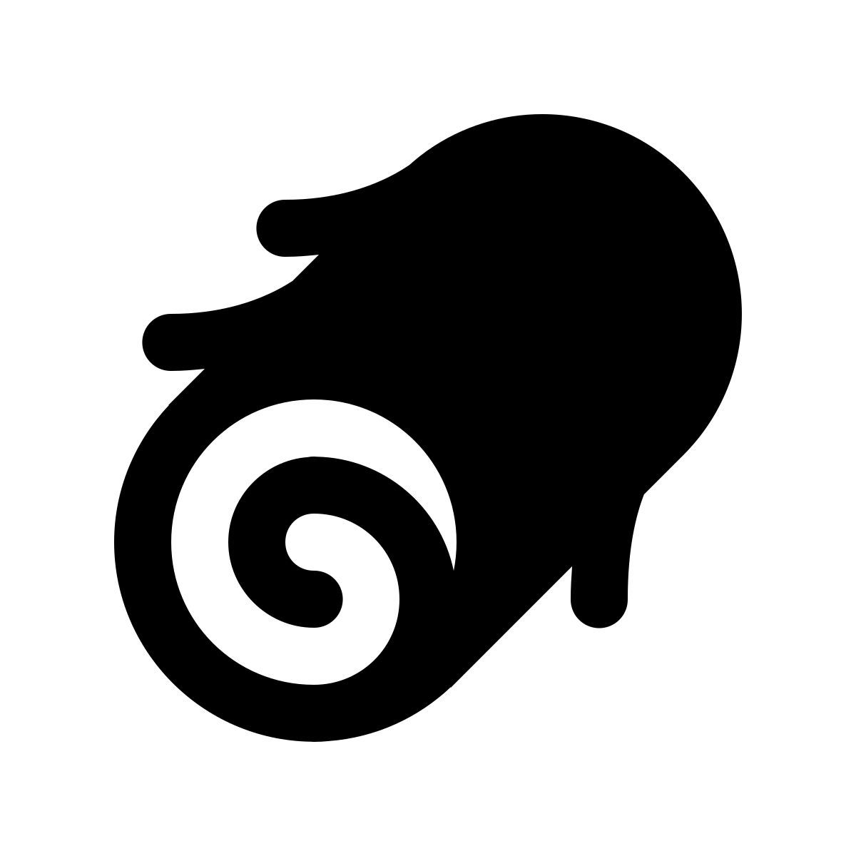 ios 17 glyph style 헤이 베일 icon