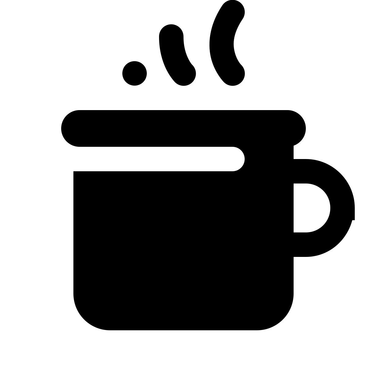 ios 17 glyph style 热可可 icon