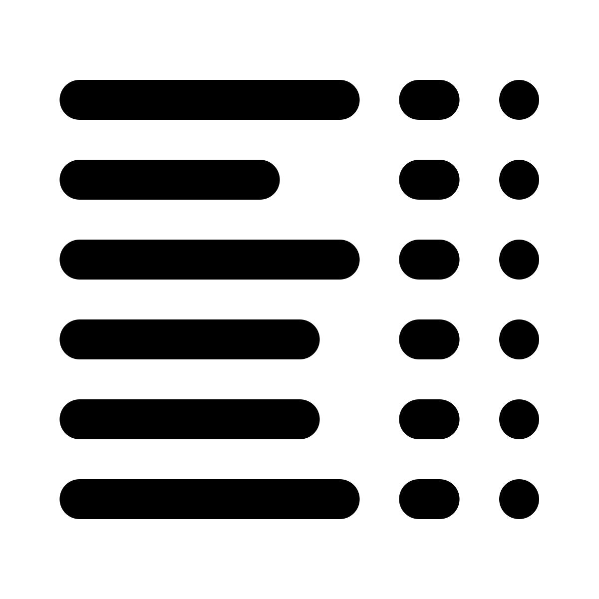 ios 17 glyph style en inventario icon