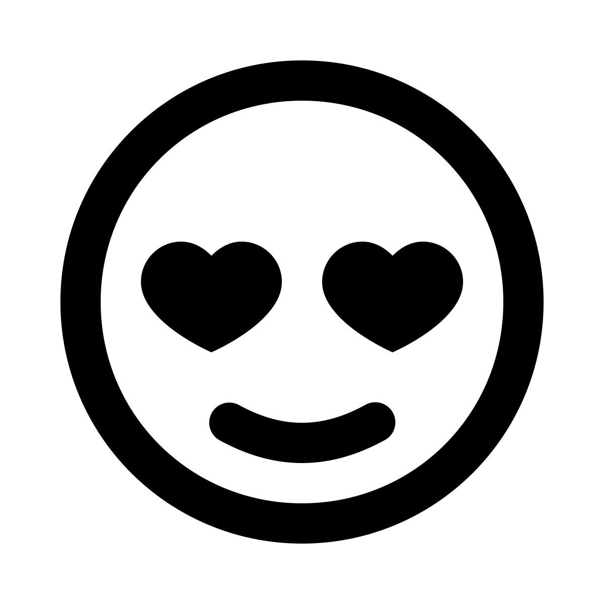 ios 17 glyph style enamorado icon