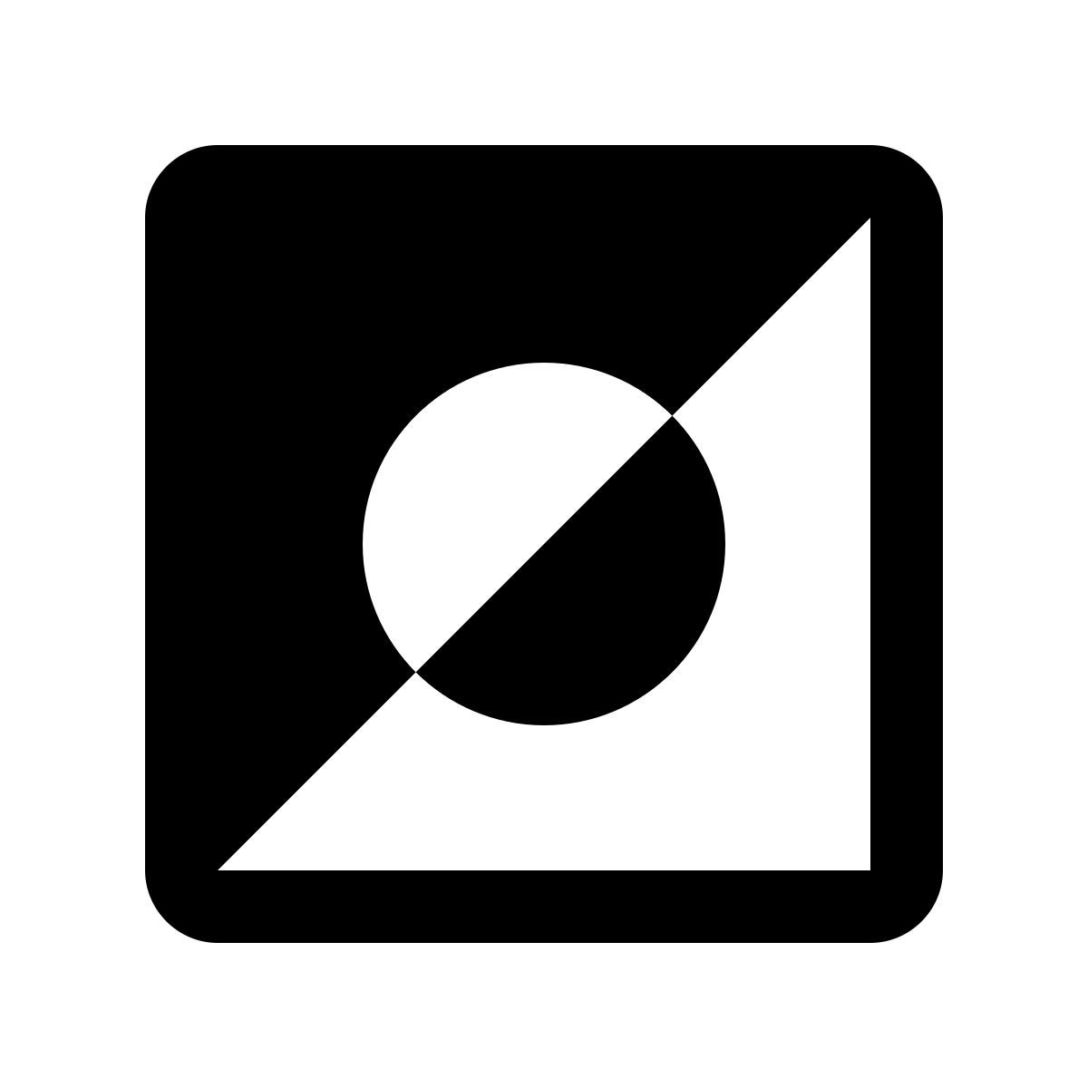 ios 17 glyph style inverti selezione icon