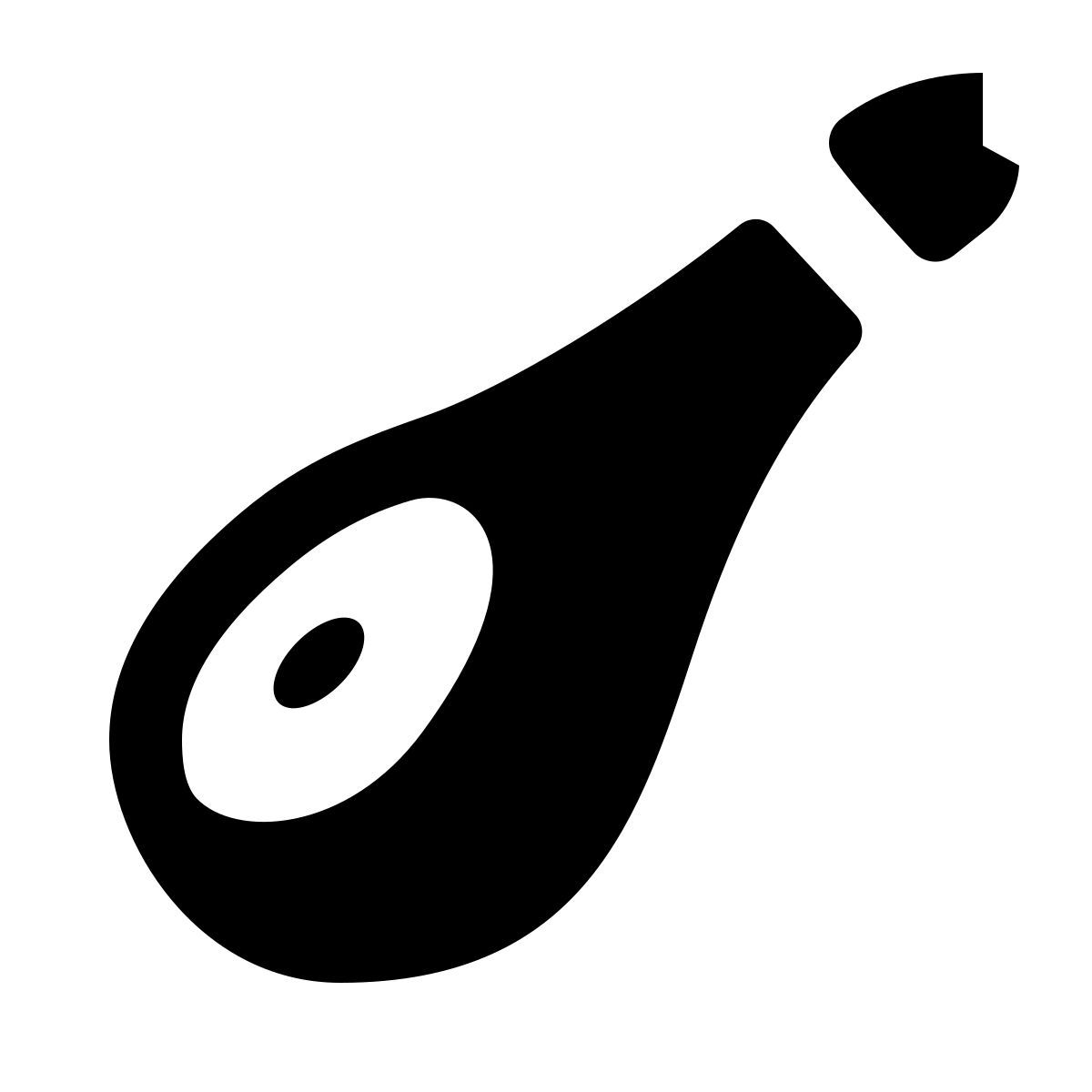 ios 17 glyph style 火腿 icon