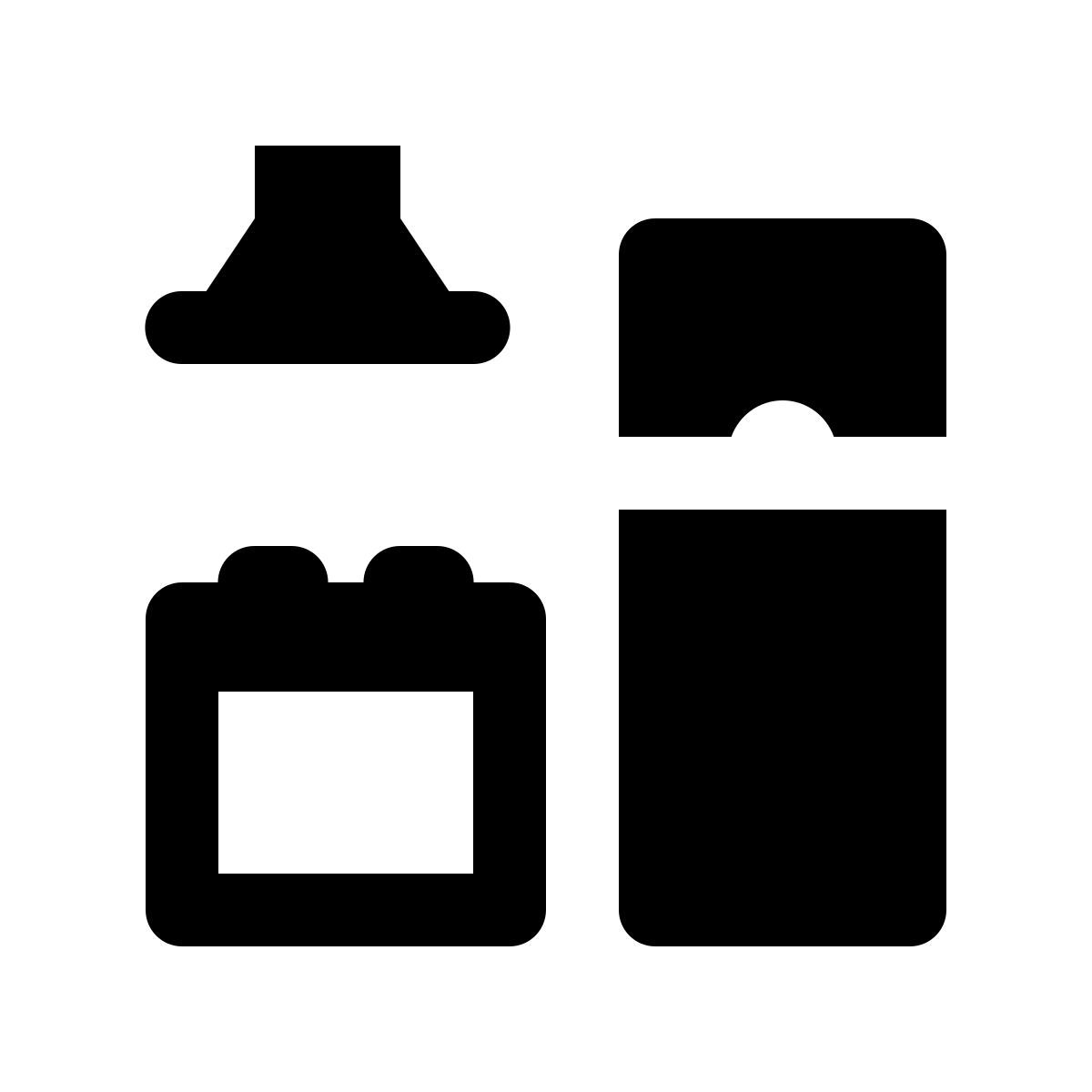 ios 17 glyph style cocina icon
