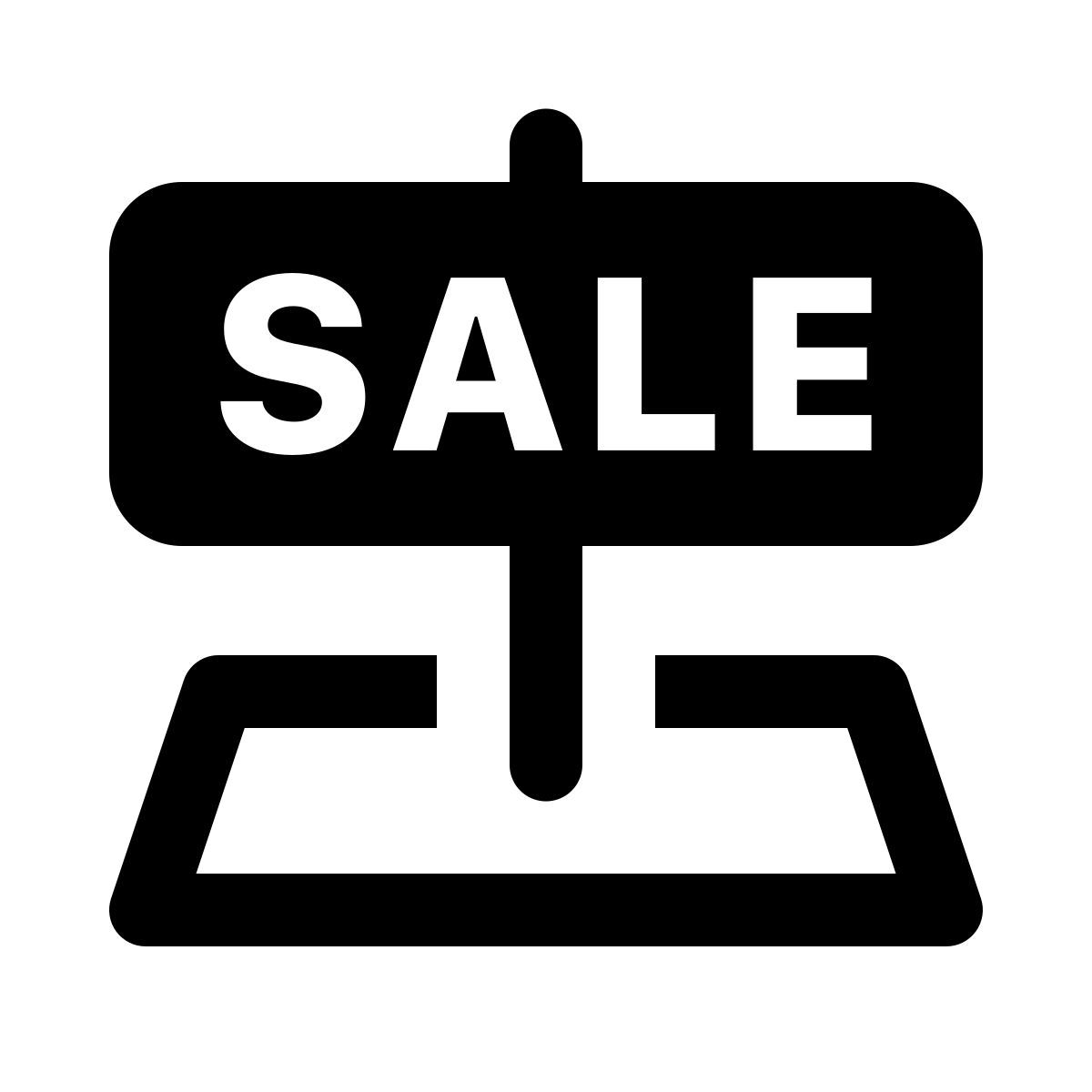 ios 17 glyph style la venta de tierras icon