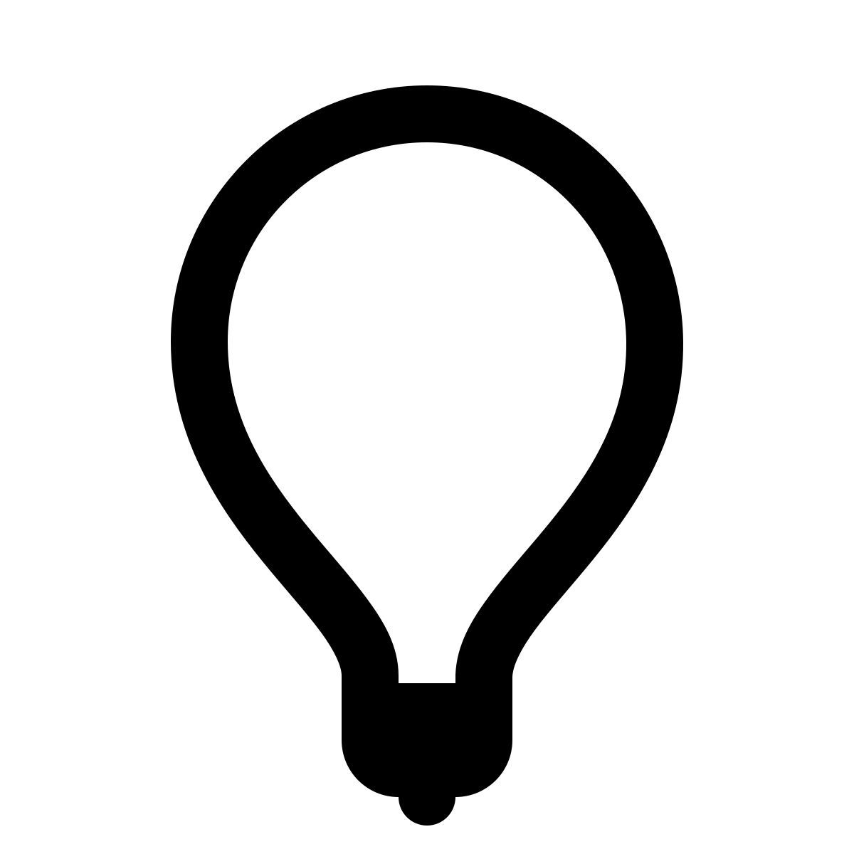 ios 17 glyph style light icon