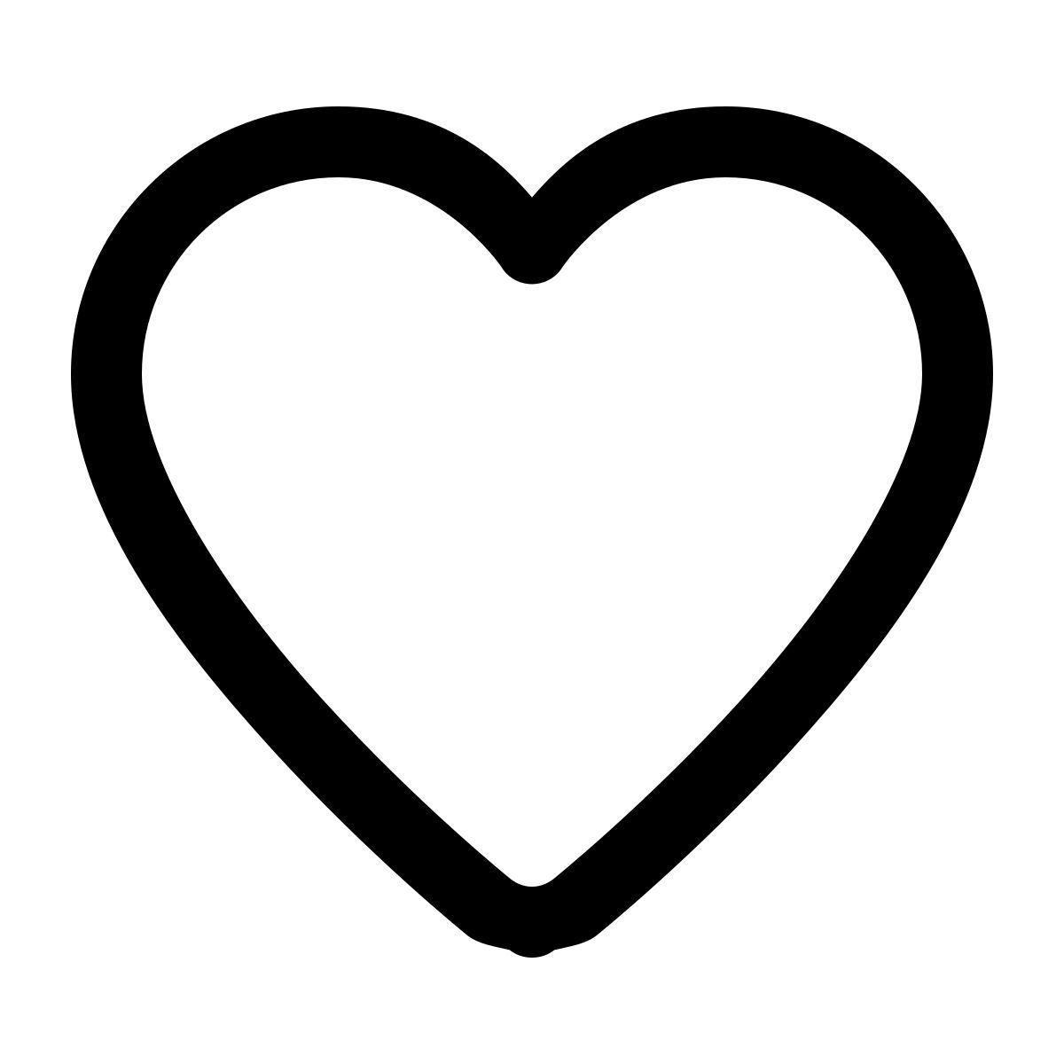 ios 17 glyph style me gusta icon