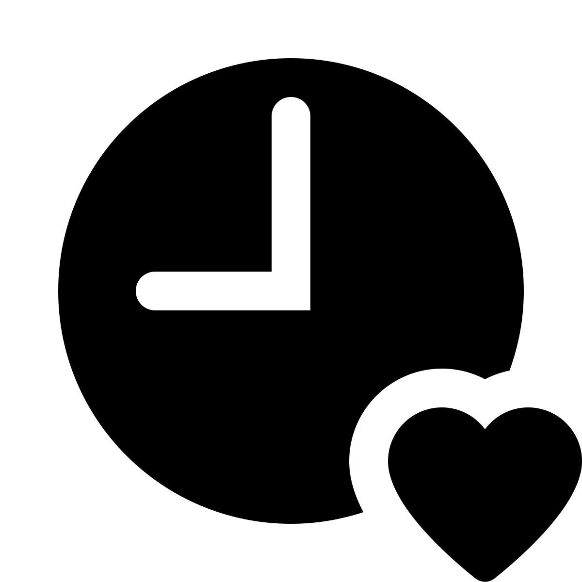 ios 17 glyph style 爱的时间 icon