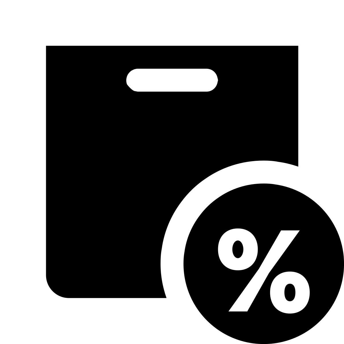 ios 17 glyph style publicité par courrier icon