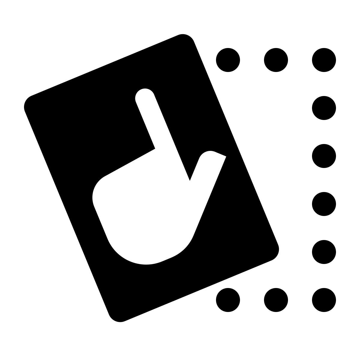 ios 17 glyph style rotação manual da página icon