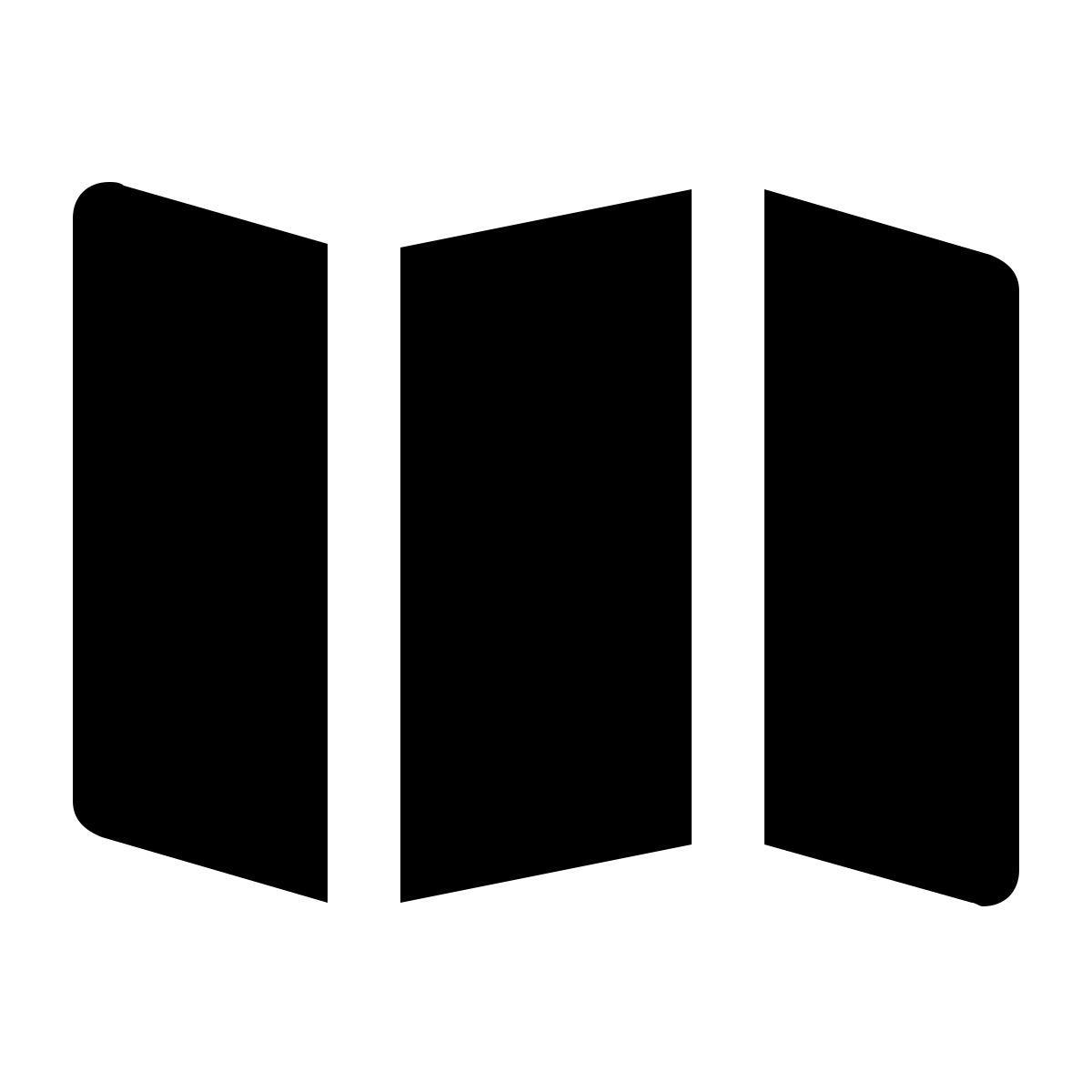 ios 17 glyph style mapa icon