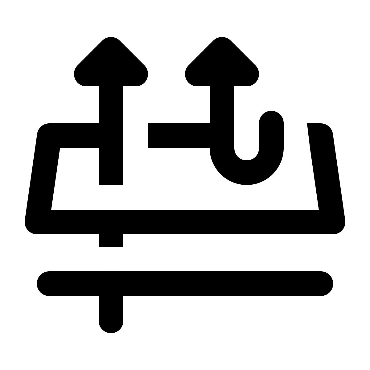 ios 17 glyph style flèches icon