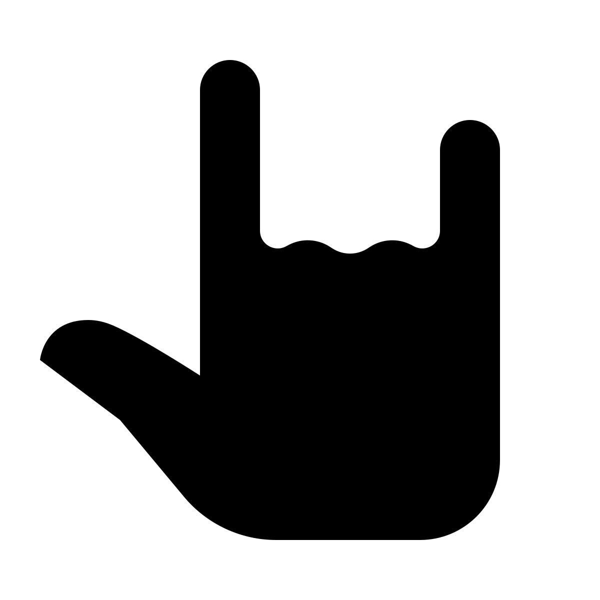 ios 17 glyph style música metal icon