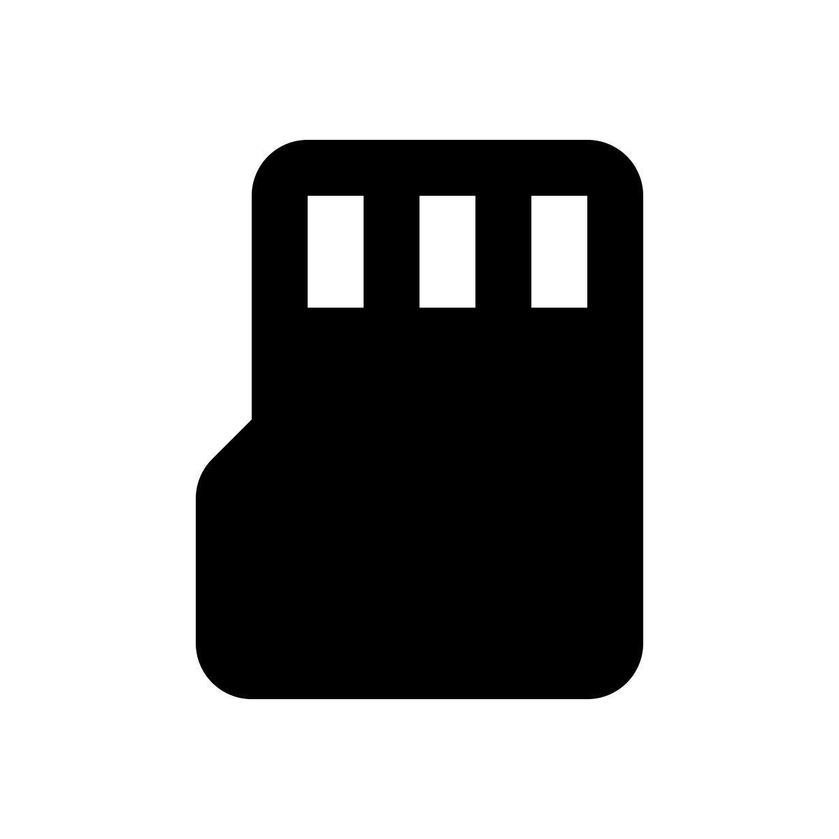 ios 17 glyph style 微型sd icon