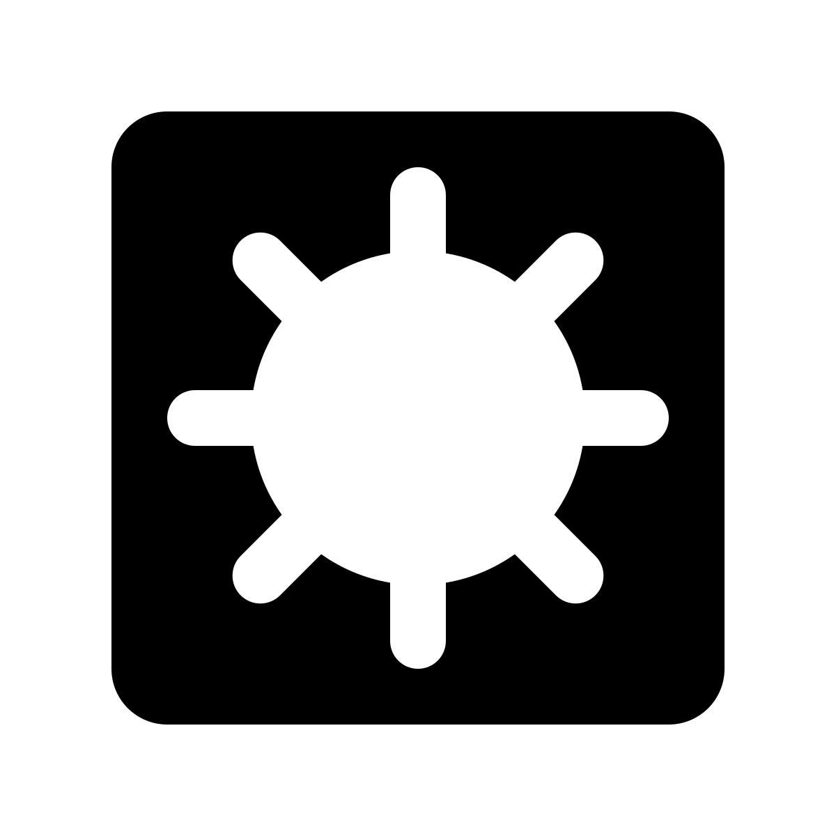 ios 17 glyph style 扫雷舰 icon