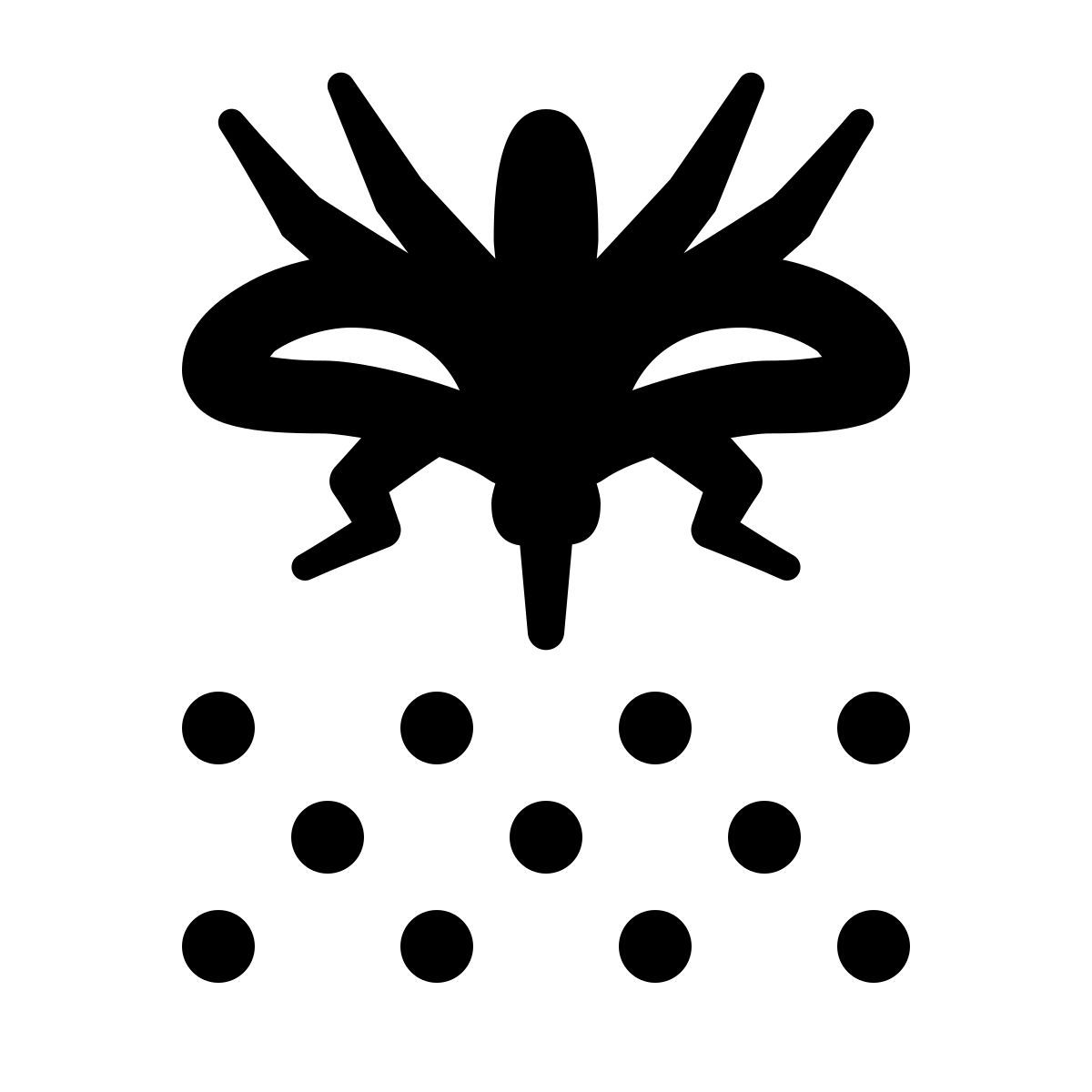 ios 17 glyph style 蚊帐 icon