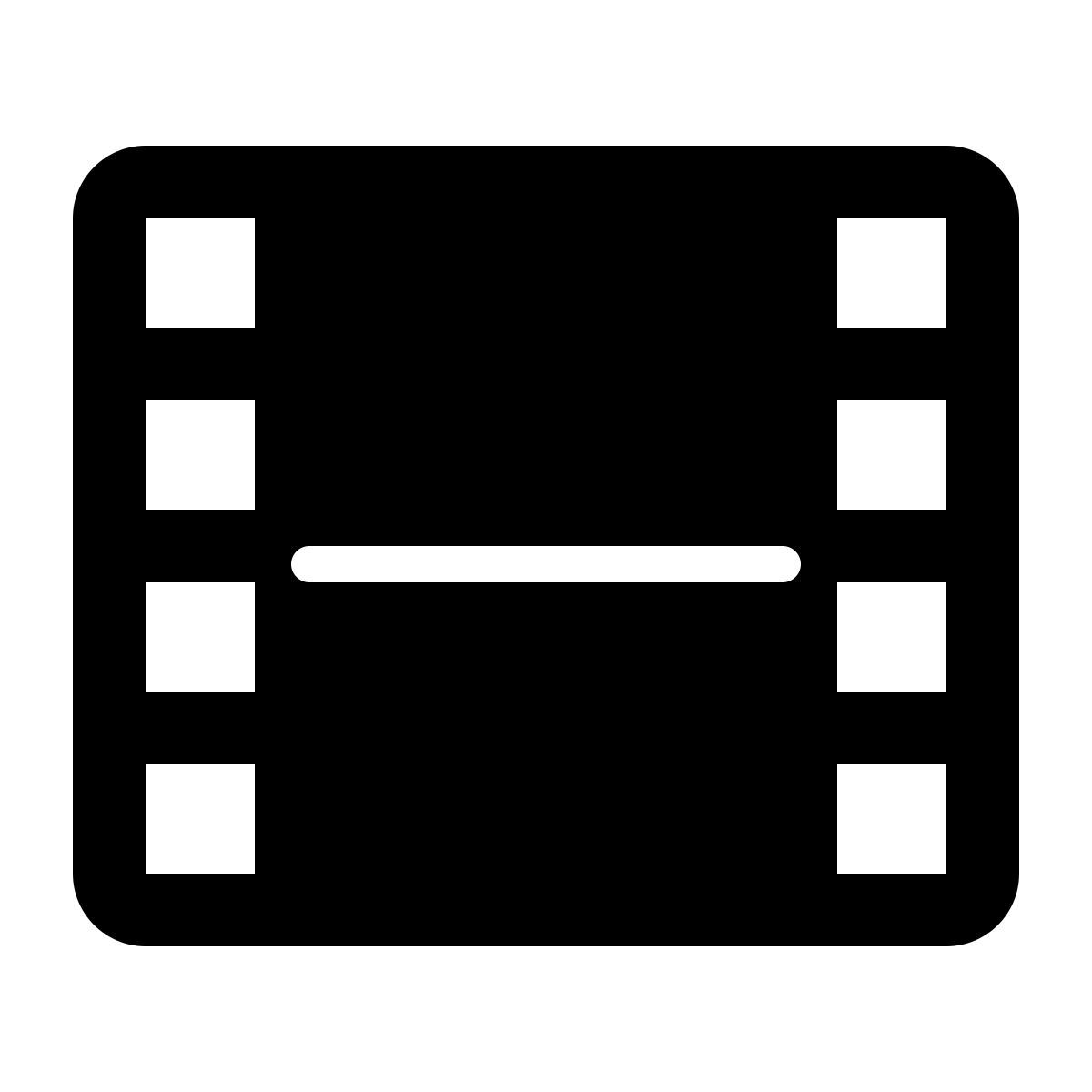 ios 17 glyph style film icon