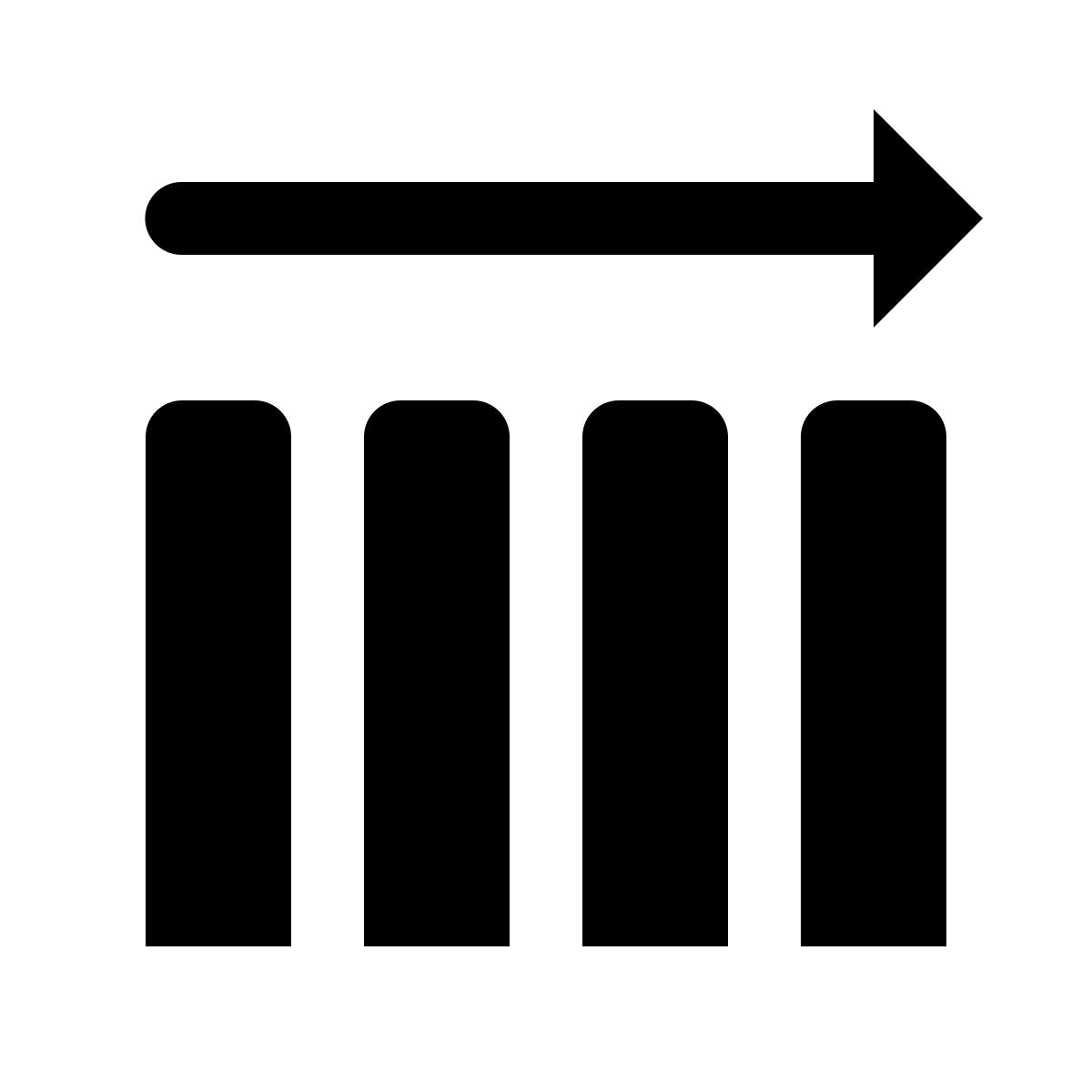 ios 17 glyph style 中性贸易 icon