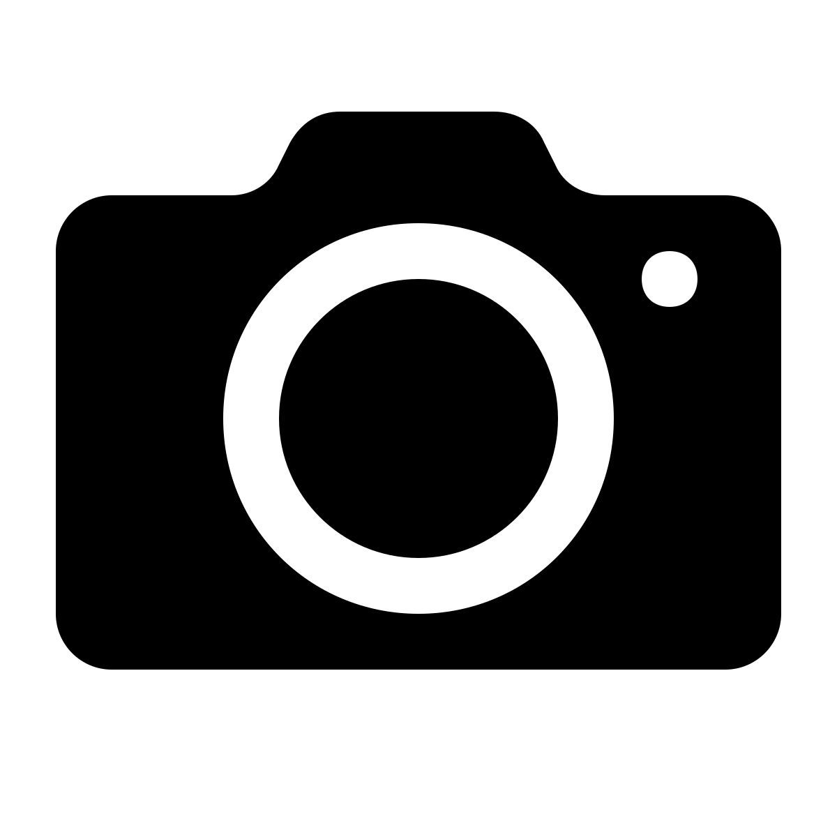 ios 17 glyph style no cámaras icon