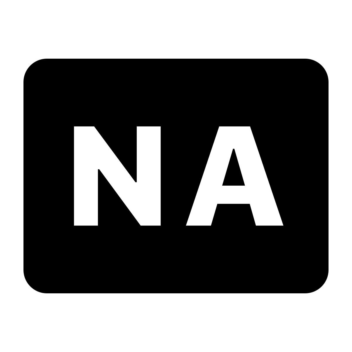 ios 17 glyph style no disponible icon