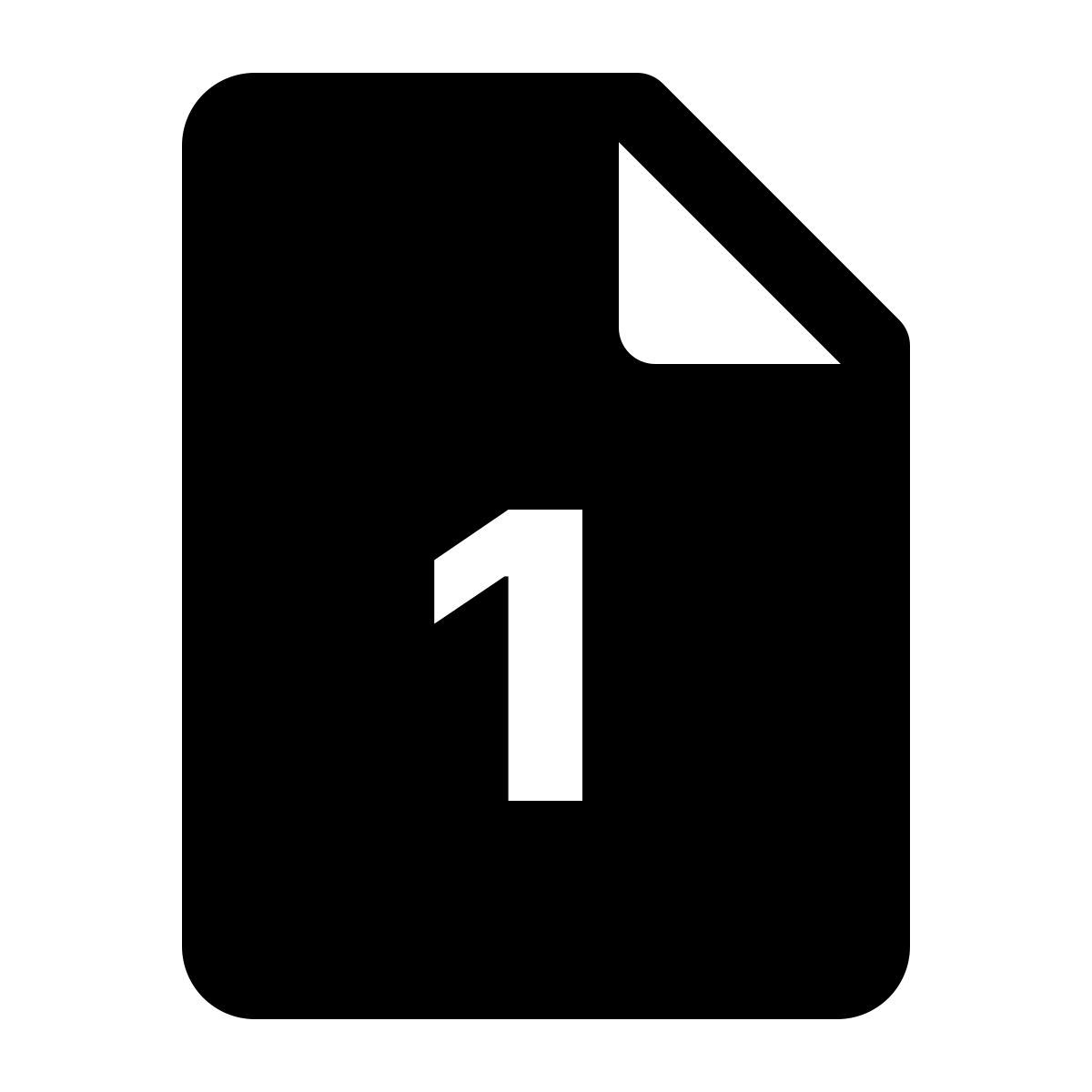 ios 17 glyph style 한 페이지 icon