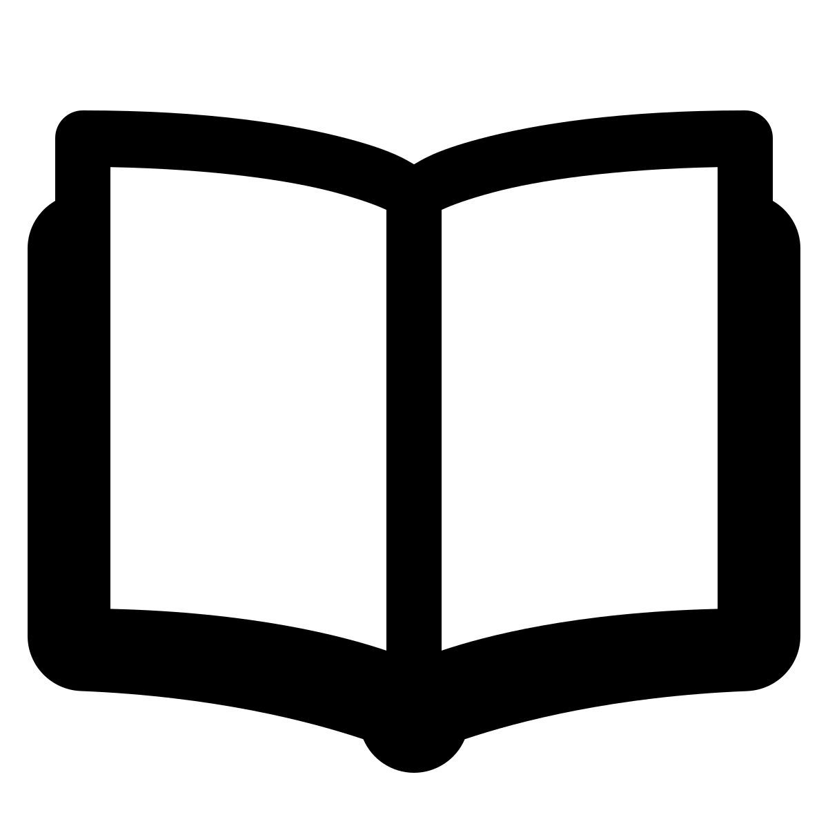 ios 17 glyph style open book icon