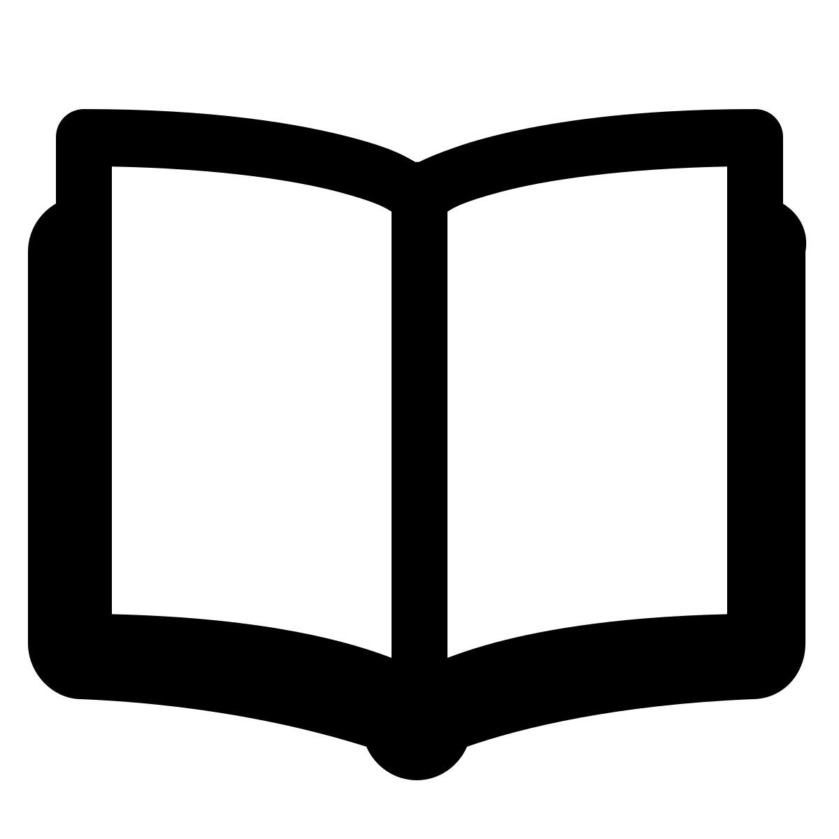 ios 17 glyph style open book icon