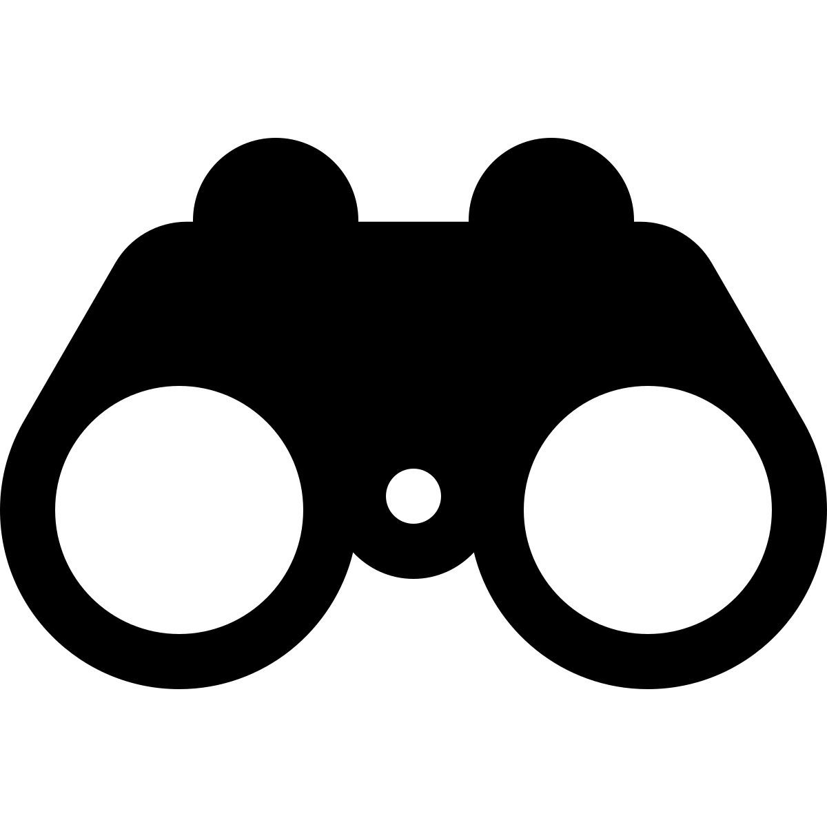 ios 17 glyph style gafas de ópera icon