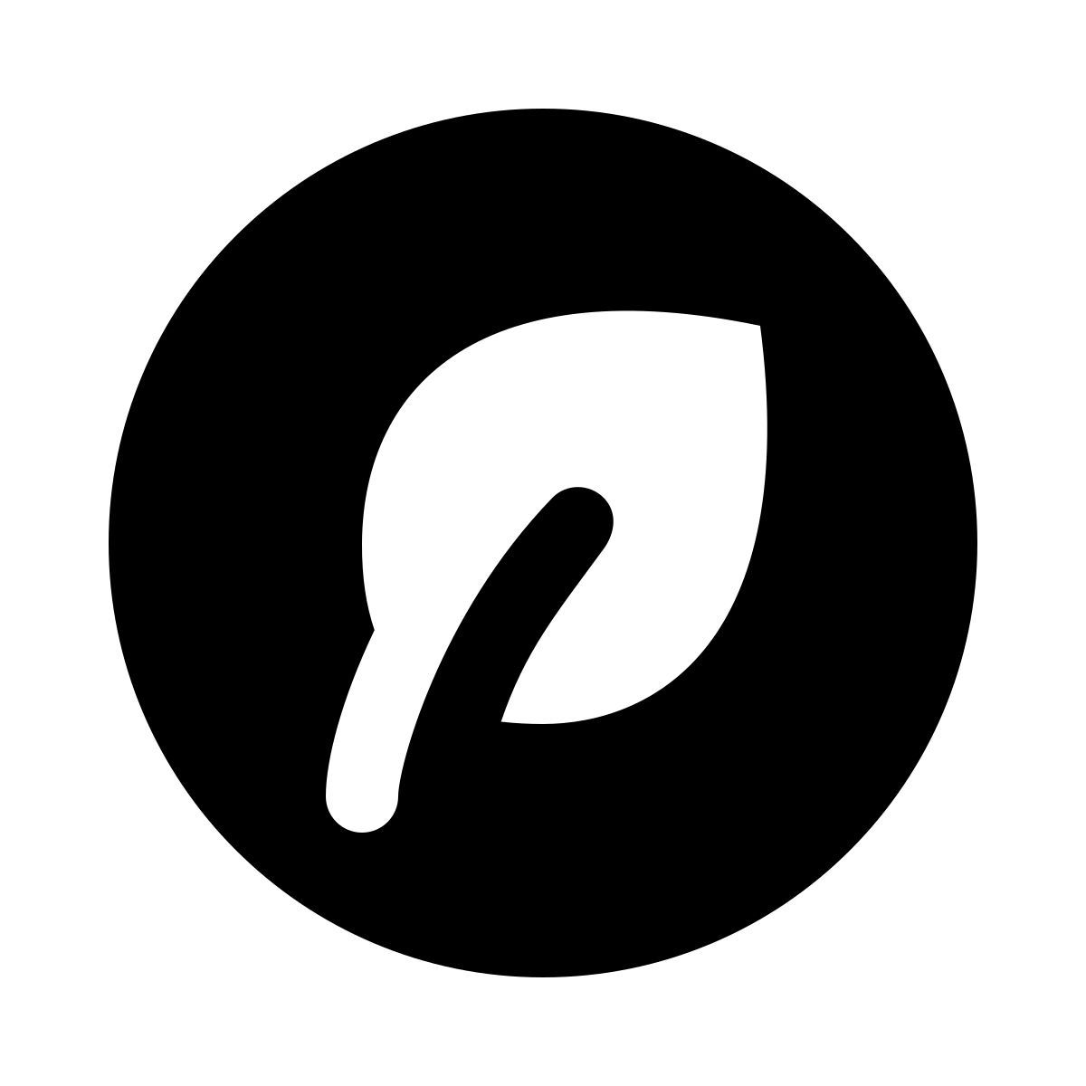 ios 17 glyph style orgánico icon