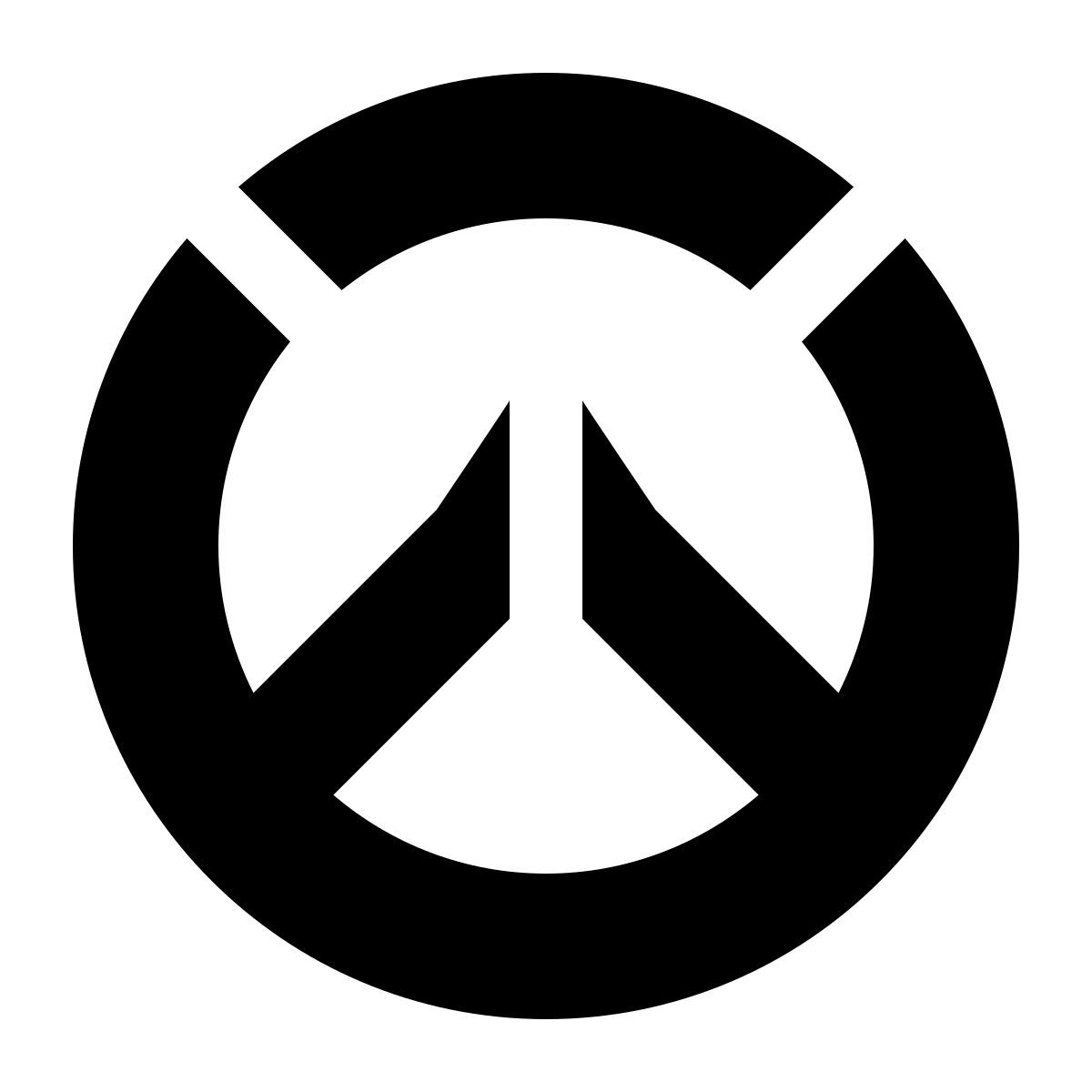 ios 17 glyph style 오버 워치 icon