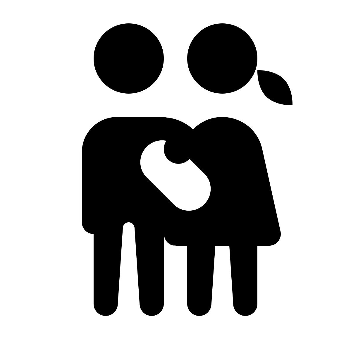 ios 17 glyph style paternidad icon