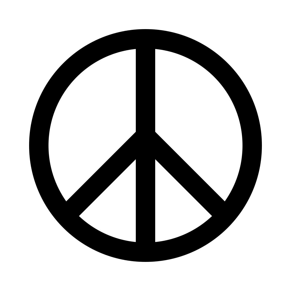 ios 17 glyph style friedenssymbol icon