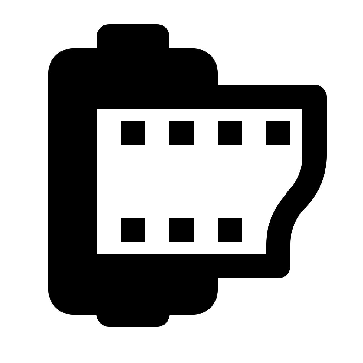 ios 17 glyph style pellicule photo icon