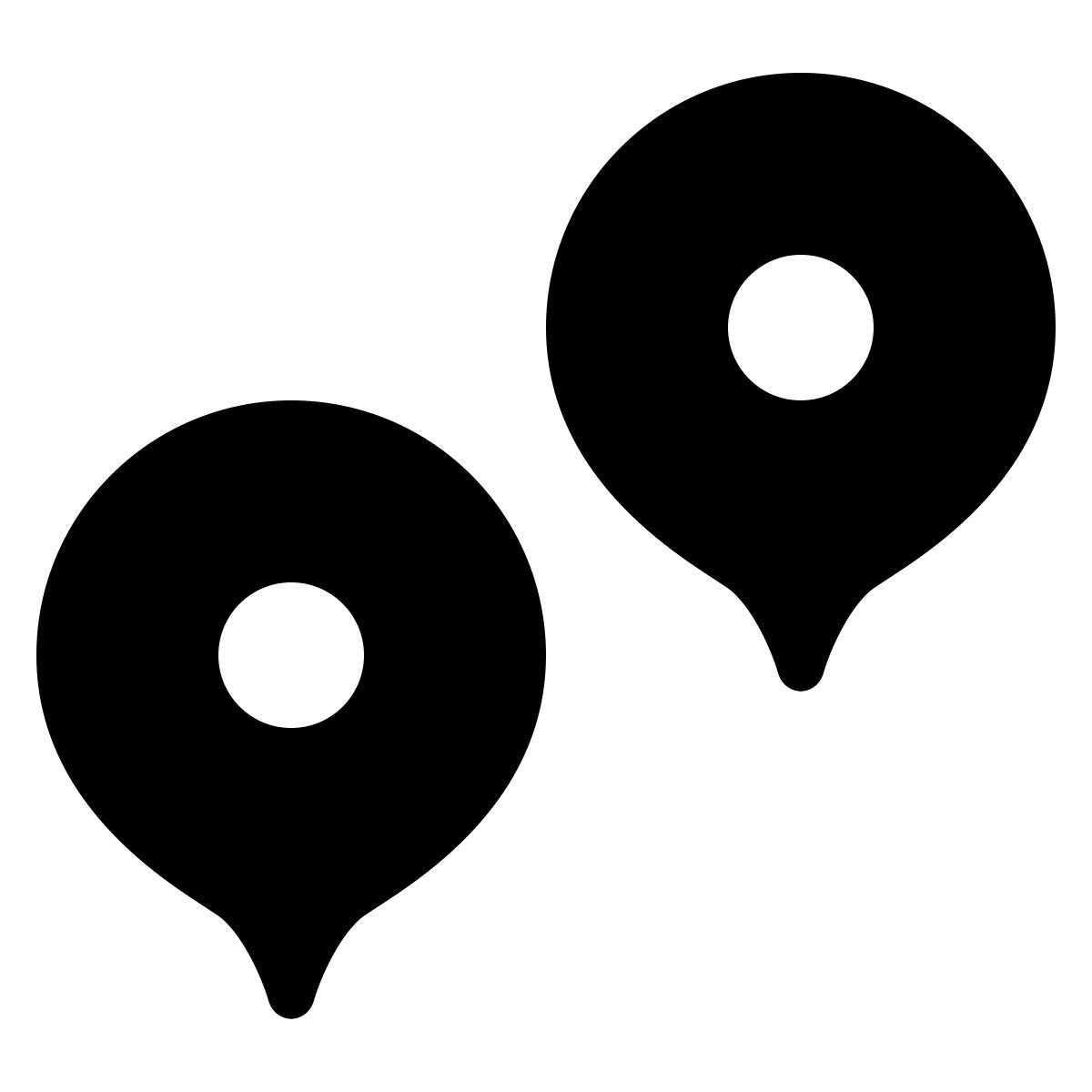 ios 17 glyph style marcadores icon