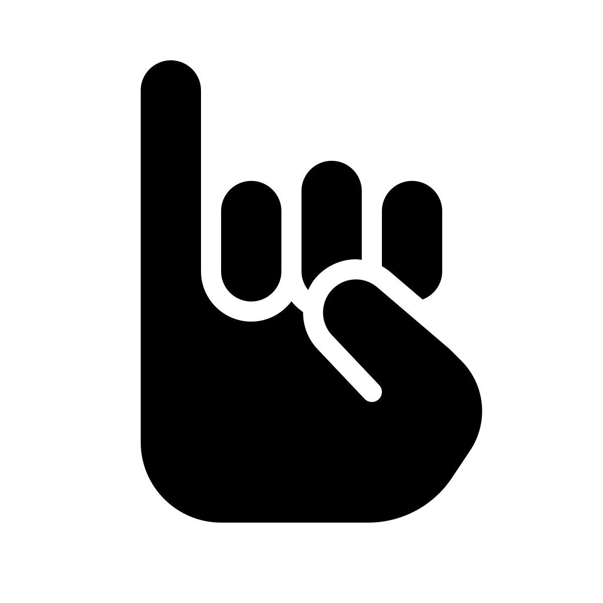 ios 17 glyph style promesa icon