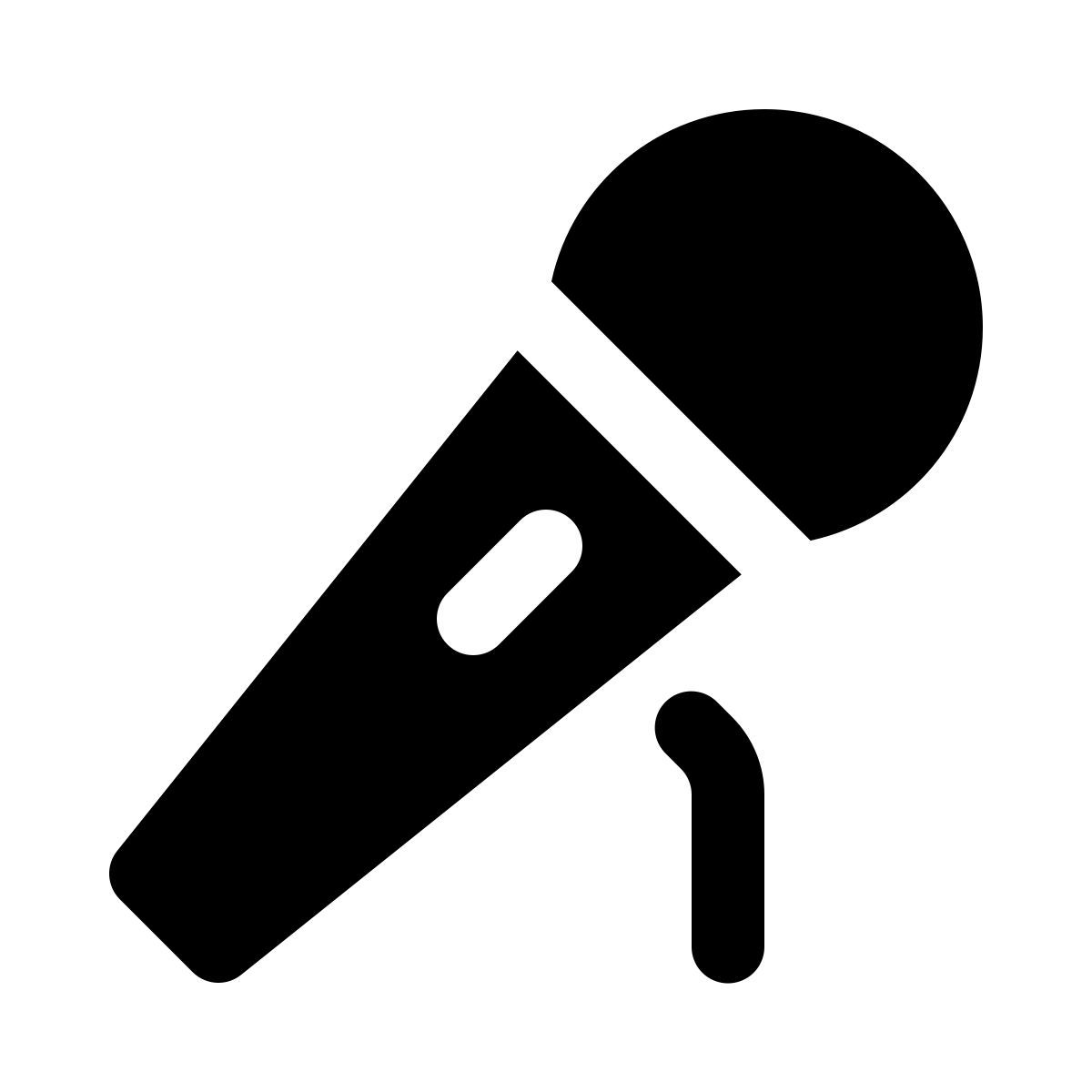 ios 17 glyph style mic icon