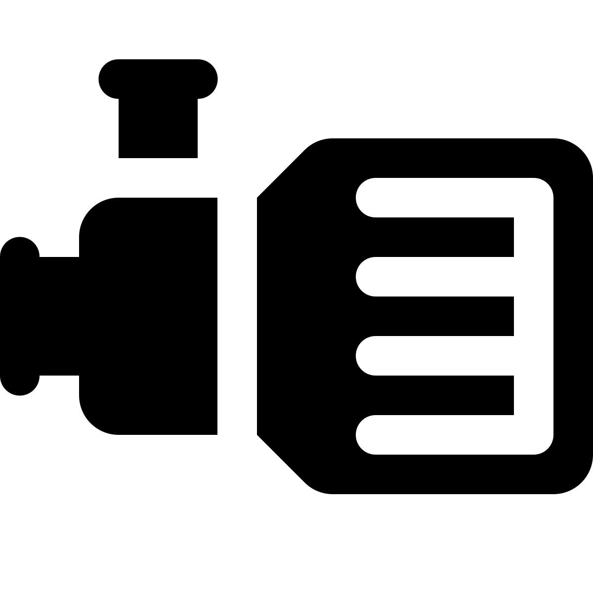 ios 17 glyph style 泵 icon