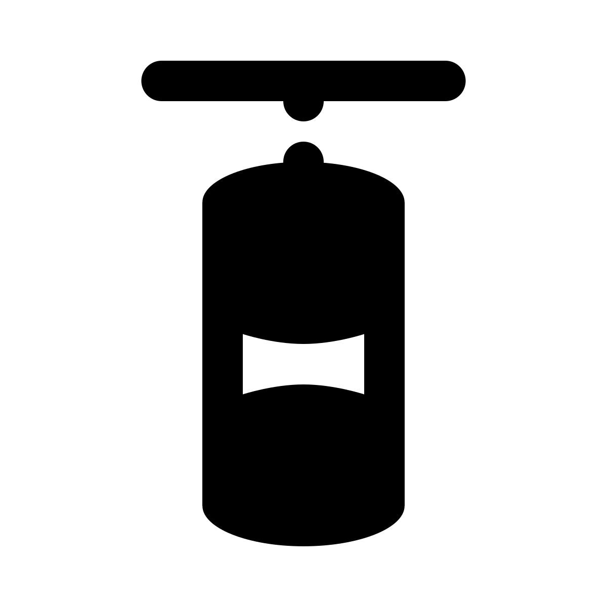 ios 17 glyph style boxsack icon