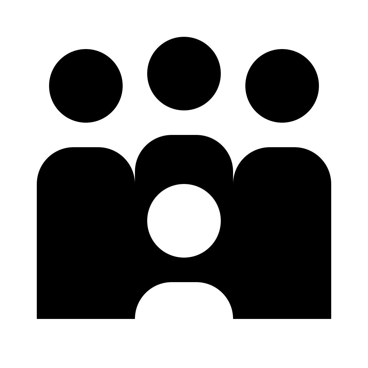 ios 17 glyph style 민족적 우월감 icon