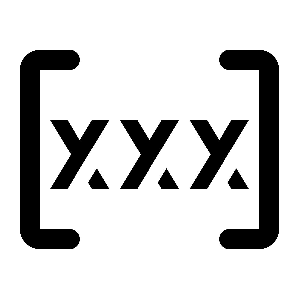 ios 17 glyph style riscattare icon